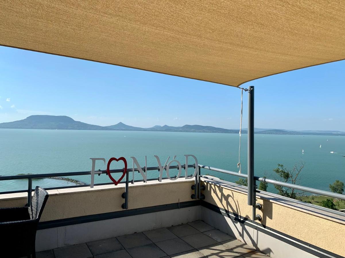 Villasor Apartman Fonyod Bagian luar foto